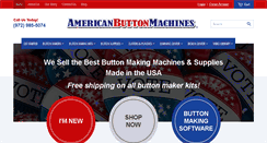 Desktop Screenshot of americanbuttonmachines.com
